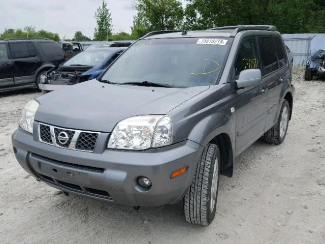 JN8BT08V86W211893 - 2006 NISSAN X-TRAIL XE GRAY photo 2