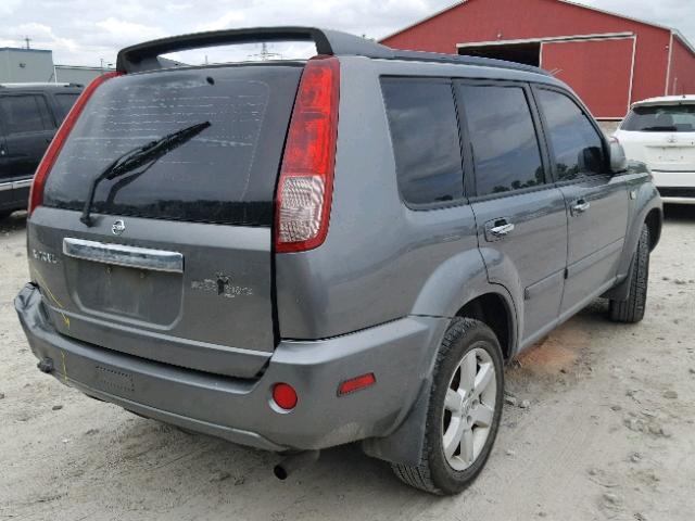 JN8BT08V86W211893 - 2006 NISSAN X-TRAIL XE GRAY photo 4