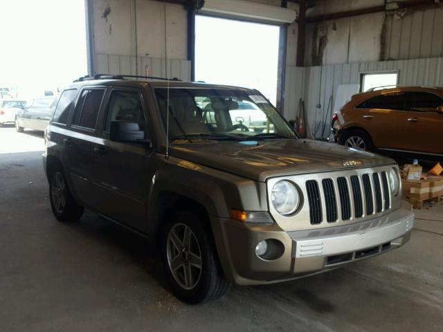 1J8FT48W27D399359 - 2007 JEEP PATRIOT LI GOLD photo 1