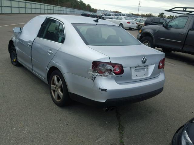 3VWRZ71K69M169727 - 2009 VOLKSWAGEN JETTA SE SILVER photo 3