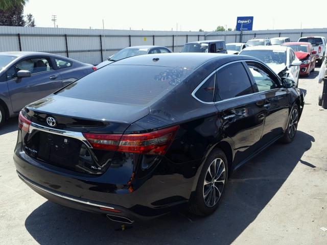 4T1BK1EB6GU205579 - 2016 TOYOTA AVALON XLE BLACK photo 4