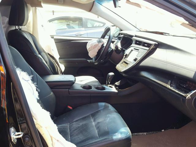 4T1BK1EB6GU205579 - 2016 TOYOTA AVALON XLE BLACK photo 5