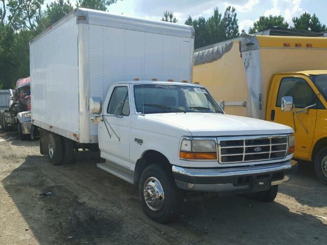 1FDLF47F0SEA23499 - 1995 FORD F SUPER DU WHITE photo 1