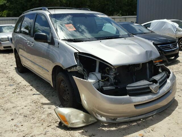 5TDZA23C75S275195 - 2005 TOYOTA SIENNA CE SILVER photo 1