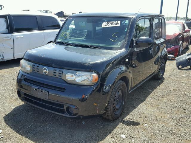 JN8AZ28R89T113686 - 2009 NISSAN CUBE BASE BLACK photo 2