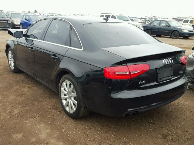 WAUBFAFL4DN034463 - 2013 AUDI A4 PREMIUM BLACK photo 3