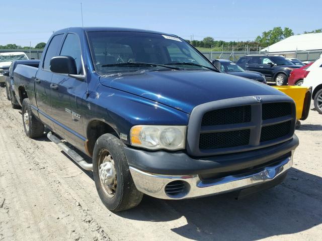 3D7KA28D93G768302 - 2003 DODGE RAM 2500 S BLUE photo 1