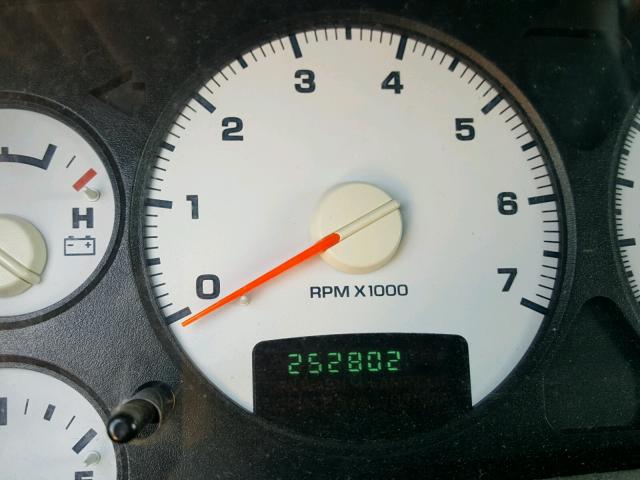 3D7KA28D93G768302 - 2003 DODGE RAM 2500 S BLUE photo 8