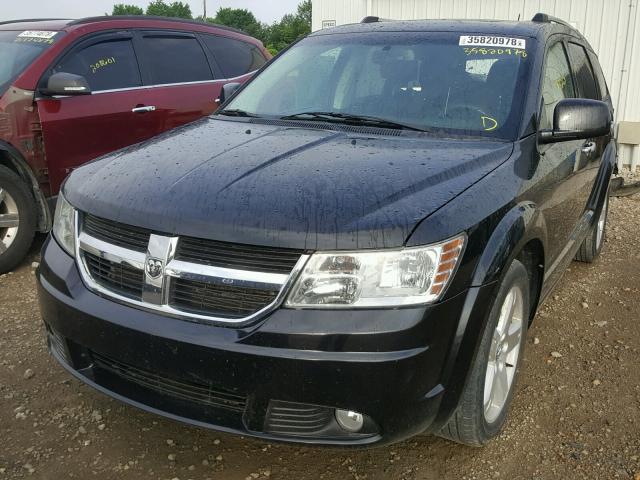 3D4PG6FV4AT120746 - 2010 DODGE JOURNEY R/ BLACK photo 2