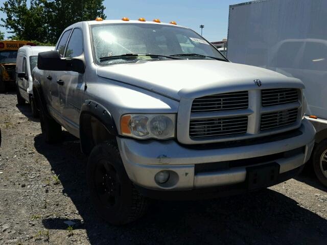 3D7KU286X3G782136 - 2003 DODGE RAM 2500 S SILVER photo 1