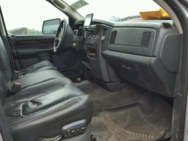 3D7KU286X3G782136 - 2003 DODGE RAM 2500 S SILVER photo 5