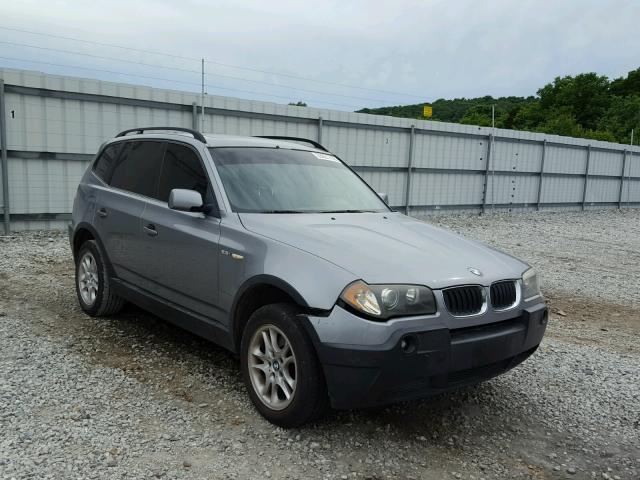 WBXPA73494WC42815 - 2004 BMW X3 2.5I GRAY photo 1