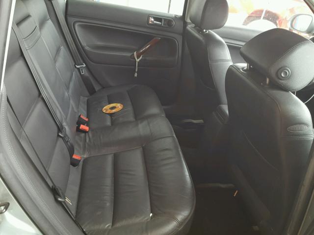 WVWYU63B35E121848 - 2005 VOLKSWAGEN PASSAT GLX 绿色 照片 6