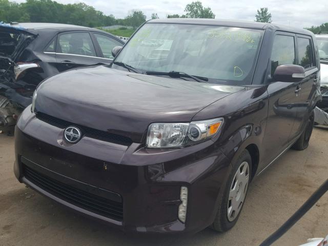 JTLZE4FE2DJ040376 - 2013 TOYOTA SCION XB იასამნისფერი ფოტო 2