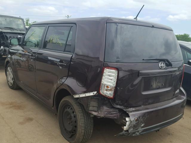 JTLZE4FE2DJ040376 - 2013 TOYOTA SCION XB იასამნისფერი ფოტო 3