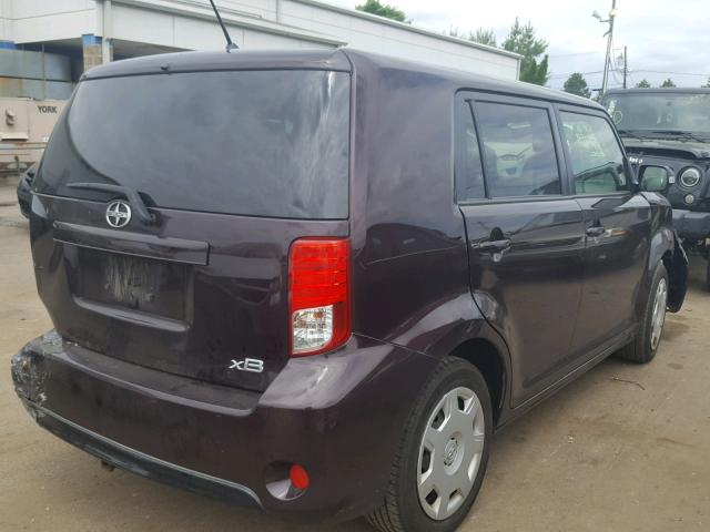 JTLZE4FE2DJ040376 - 2013 TOYOTA SCION XB იასამნისფერი ფოტო 4