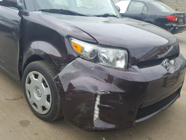 JTLZE4FE2DJ040376 - 2013 TOYOTA SCION XB იასამნისფერი ფოტო 9