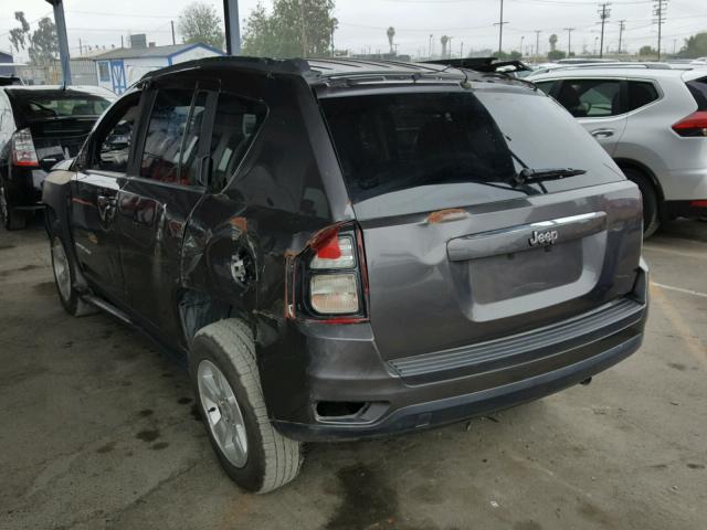 1C4NJCBA4FD313810 - 2015 JEEP COMPASS SP GRAY photo 3
