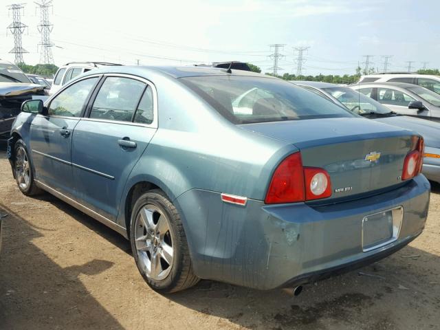 1G1ZH57B59F146014 - 2009 CHEVROLET MALIBU 1LT 青色 照片 3