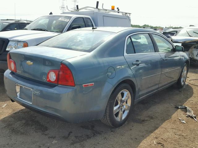 1G1ZH57B59F146014 - 2009 CHEVROLET MALIBU 1LT 青色 照片 4