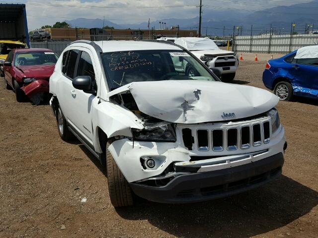 1C4NJDBB5FD240297 - 2015 JEEP COMPASS SP WHITE photo 1