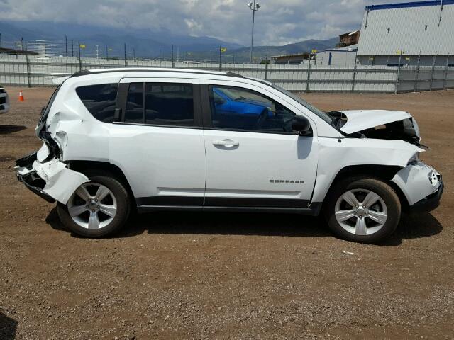 1C4NJDBB5FD240297 - 2015 JEEP COMPASS SP WHITE photo 9