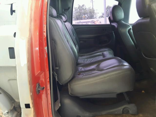 3GNEC13T03G265811 - 2003 CHEVROLET AVALANCHE RED photo 6