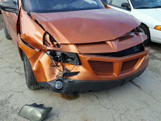 3G7DB03E13S603697 - 2003 PONTIAC AZTEK ORANGE photo 9