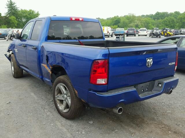 1C6RR7FT0HS834882 - 2017 RAM 1500 ST BLUE photo 3