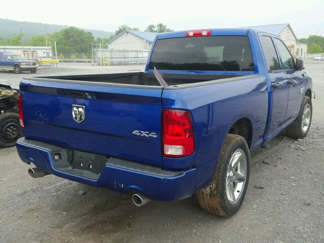 1C6RR7FT0HS834882 - 2017 RAM 1500 ST BLUE photo 4