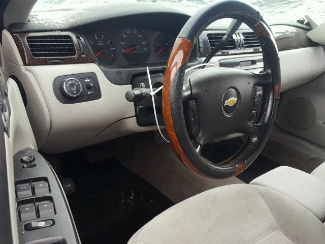 2G1WA5E39C1170107 - 2012 CHEVROLET IMPALA SILVER photo 9