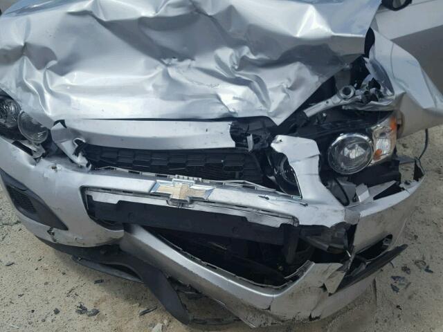 1G1JA6SH8C4115250 - 2012 CHEVROLET SONIC LS 银色 照片 7