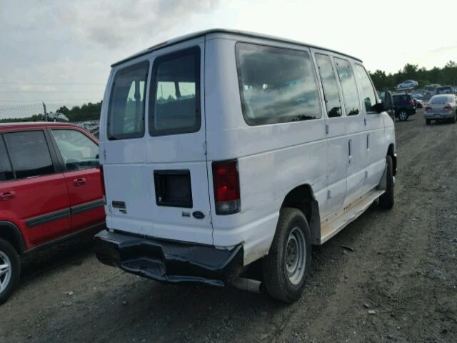 1FBNE31L99DA18055 - 2009 FORD ECONOLINE WHITE photo 4