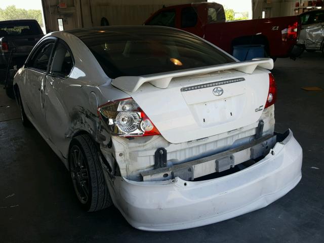 JTKDE167670152039 - 2007 TOYOTA SCION TC 白色 照片 3