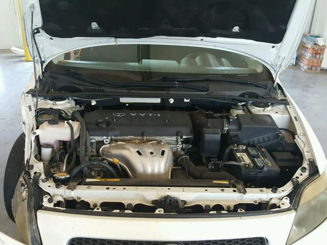 JTKDE167670152039 - 2007 TOYOTA SCION TC 白色 照片 7