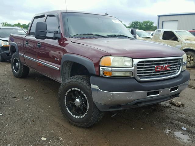 1GTHC23162F236565 - 2002 GMC SIERRA C25 BURGUNDY photo 1