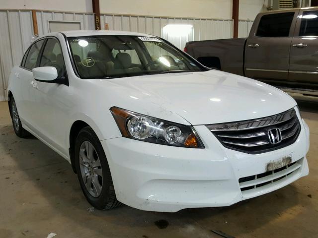 1HGCP2F48CA050420 - 2012 HONDA ACCORD LXP WHITE photo 1