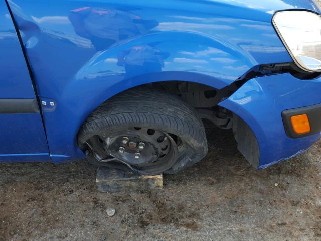 KNADE243996494269 - 2009 KIA RIO 5 SX BLUE photo 9