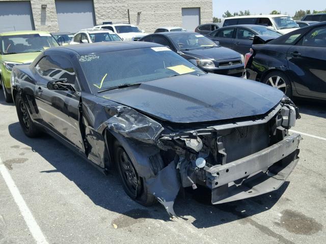 2G1FE1E32C9109373 - 2012 CHEVROLET CAMARO LS BLACK photo 1