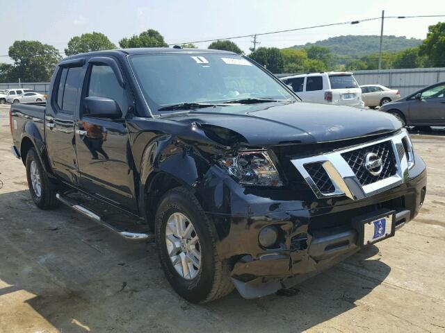 1N6AD0ER1FN712249 - 2015 NISSAN FRONTIER S BLACK photo 1