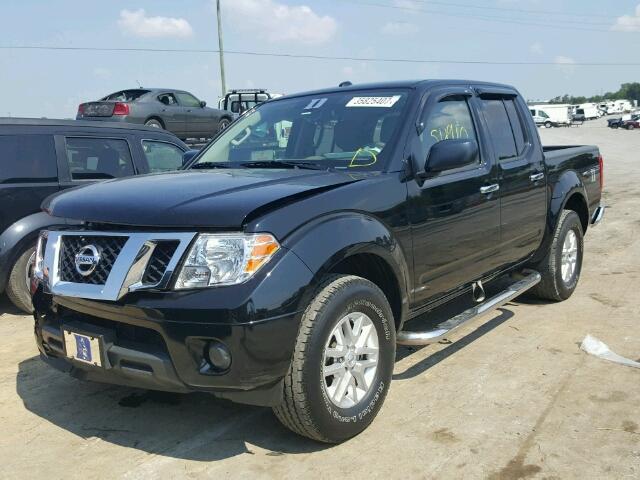 1N6AD0ER1FN712249 - 2015 NISSAN FRONTIER S BLACK photo 2