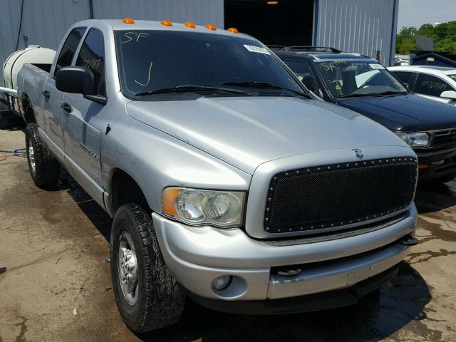 3D7KU28D33G800653 - 2003 DODGE RAM 2500 S SILVER photo 1