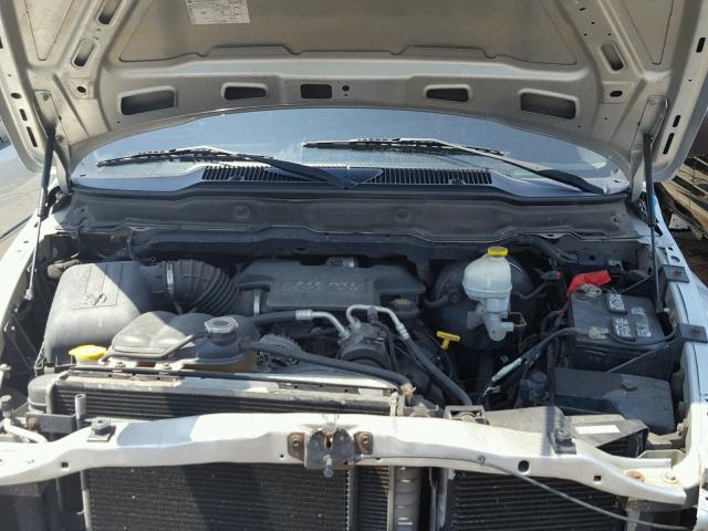 3D7KU28D33G800653 - 2003 DODGE RAM 2500 S SILVER photo 7