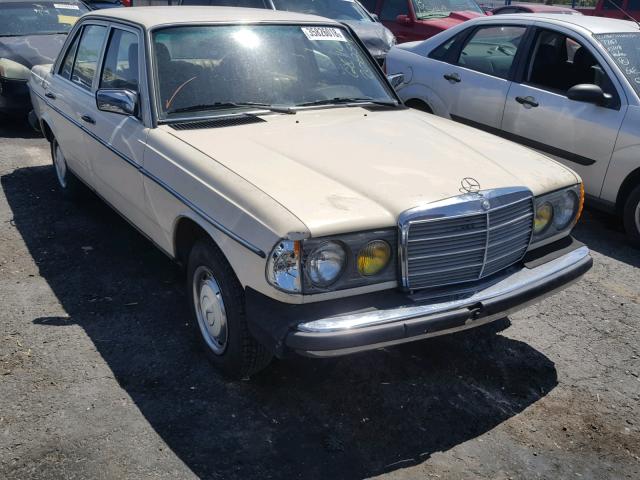 WDBAB23A2DB413111 - 1983 MERCEDES-BENZ 240 D CREAM photo 1