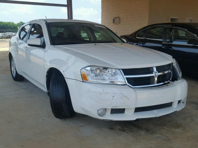 1B3CC5FB9AN129709 - 2010 DODGE AVENGER R/ WHITE photo 1