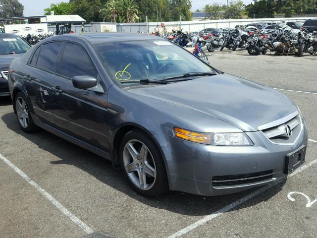 19UUA66265A046171 - 2005 ACURA TL CHARCOAL photo 1