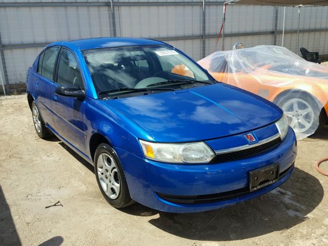 1G8AJ52F34Z140023 - 2004 SATURN ION LEVEL BLUE photo 1