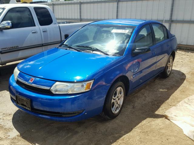 1G8AJ52F34Z140023 - 2004 SATURN ION LEVEL BLUE photo 2