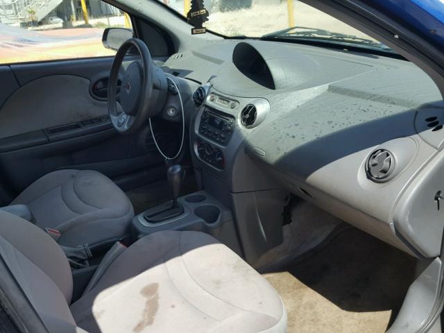1G8AJ52F34Z140023 - 2004 SATURN ION LEVEL BLUE photo 5