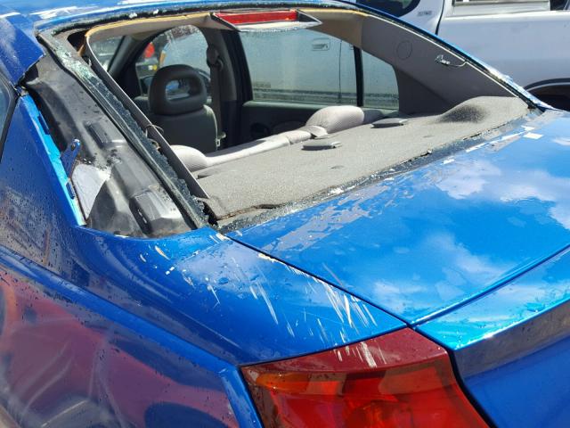 1G8AJ52F34Z140023 - 2004 SATURN ION LEVEL BLUE photo 9